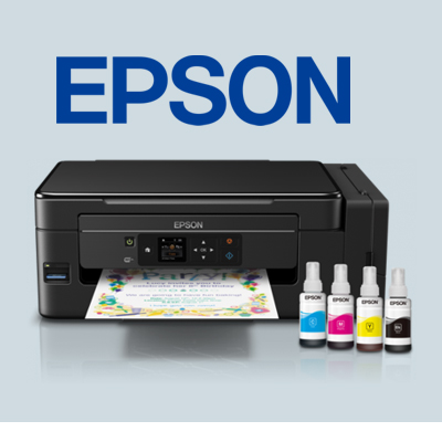 Epson yazıcı ve Epson logosu