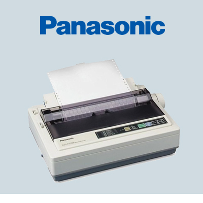 Panasonic yazıcı ve Panasonic logosu